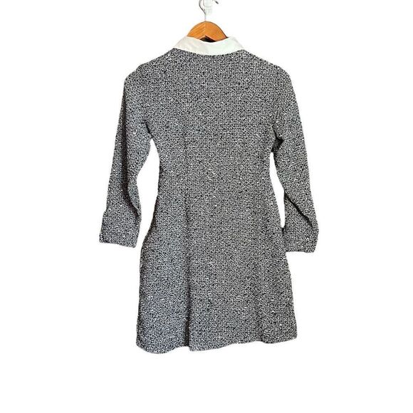 Zara contrast satin textured dress. Size extra small - Picture 6 of 13